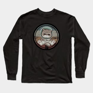 Angry Cat Long Sleeve T-Shirt